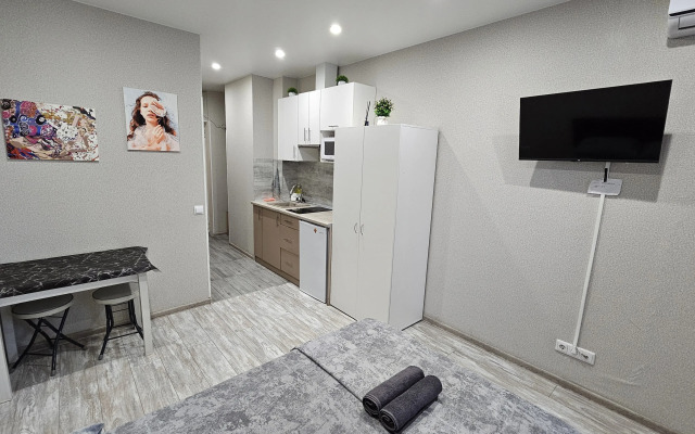 Квартира Уютная Студия в Жк Тетрисе Павшино Мцд2 Этаж 24