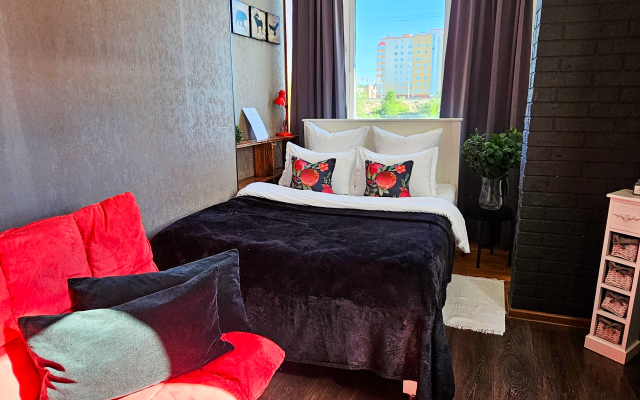 Апартаменты Студия в Микрорайоне Строителей