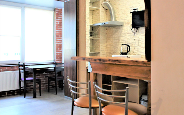 Квартира Брутальная студия в эко стиле на берегу реки Вычегда