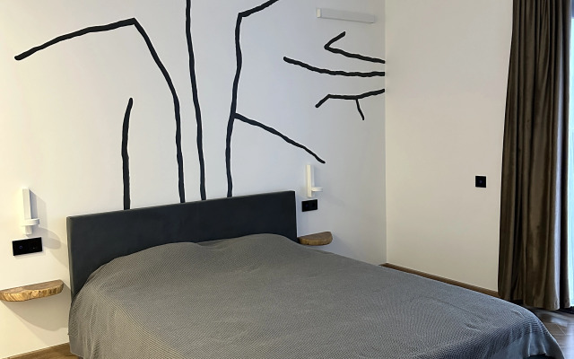 Квартира В Алуште у Алисы, стильная евродвушка в элитном комплексе