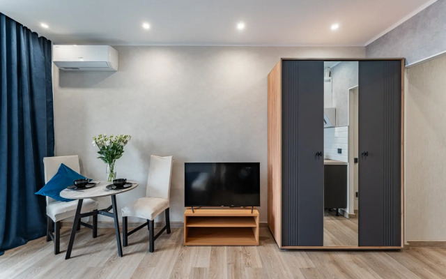 Studiya Na 23 Etazhe S Vidom Na Moskvu Apartments