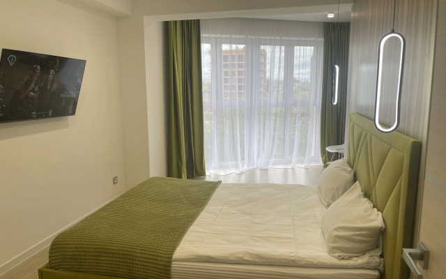 Апартаменты в Центре на Набережной с Видом на Реку