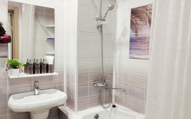 Квартира студия с видом на Амур и город