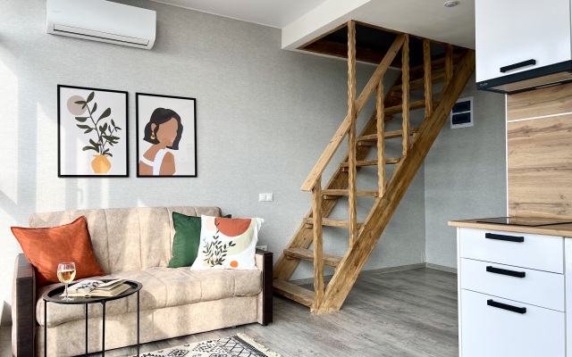 Квартира Студия в двух уровнях