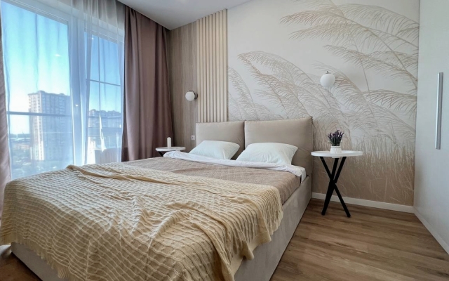 Квартира Green FOX в современном ЖК рядом с рекой