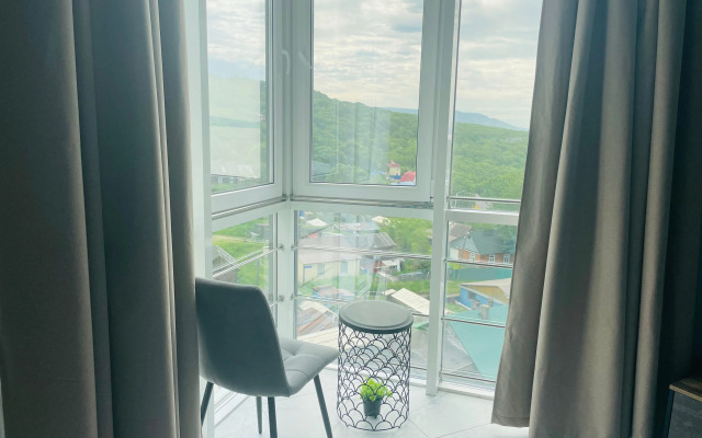 Квартира Sea-studio Вид на Тихий океан, бухту и лес