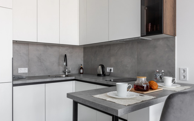 Sovremennyye Apartamenty s Vidom na Natsional'nuyu Biblioteku Apartment