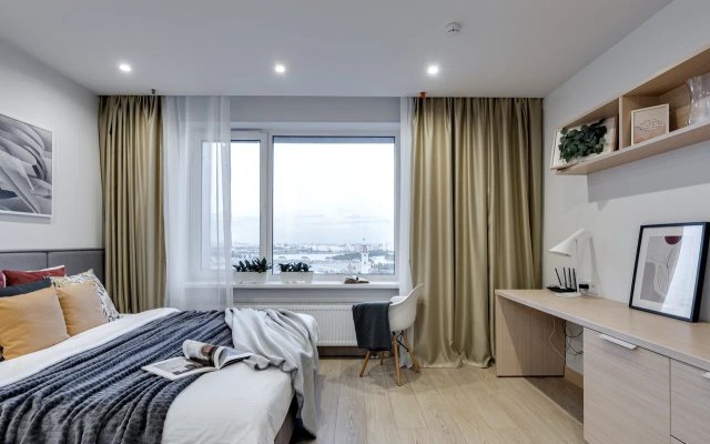 Апартаменты Family Lux с панорамным видом на Остров Мечты и на город