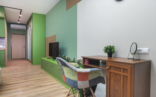 Апартаменты SKY INN Color Green