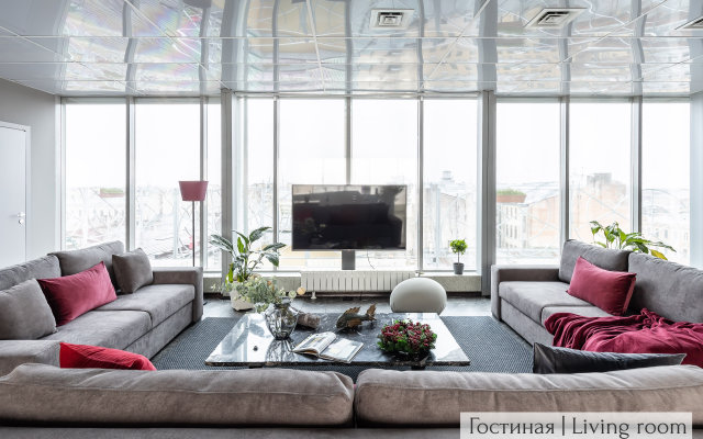 Panoramniy Loft 200m Terassa Ot Minin Apartments