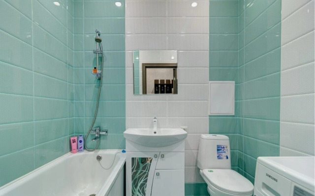 Квартира 1комн с Красивым Видом для 4 Гостей