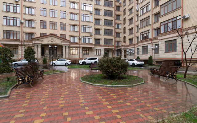 Apartments in a well-developed and landscaped area