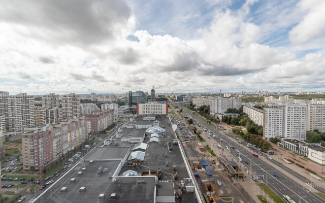 Tryokhkomnatnye s Vidom na Natsionalnuyu Biblioteku Apartments
