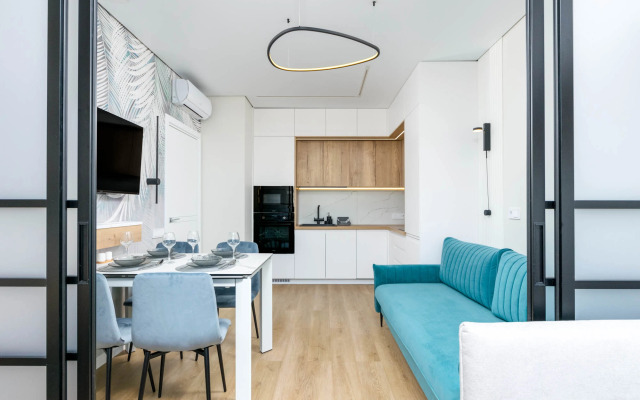 Apartamenty Морент s dizaynerskim remontom v ZHK «Frukty» Apartments