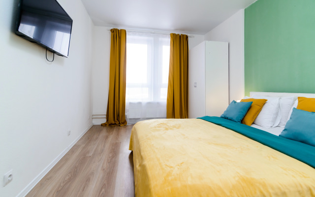 Yevrodvushka VV Apart Vozle Metro Kotelniki Na Sosnovoy 5k1 Apartments