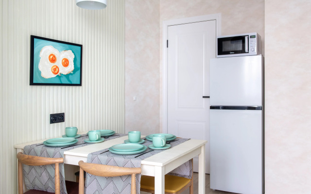 Fox Homes Apartment Designer apartment near the shopping center Horizont and Rostvertol
