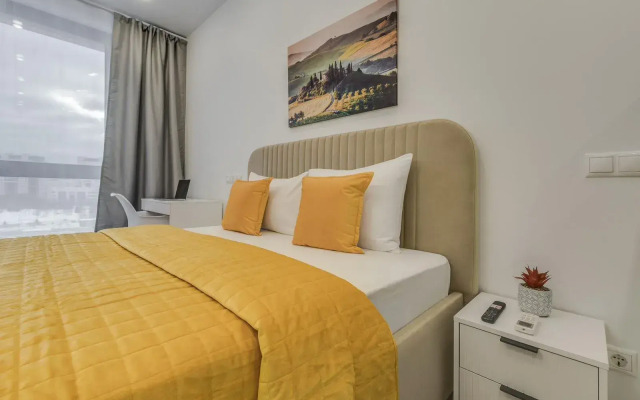 Апартаменты Уютная студия с видом на парк