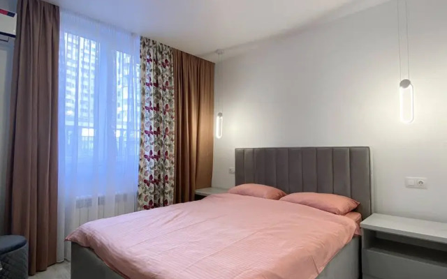 Апартаменты с двумя кроватями, балконом и ванной, 16 этаж