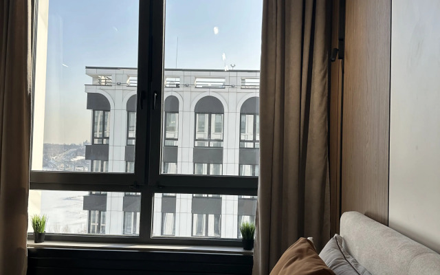 Квартира Уютная квартира Бизнес-класса с видом на Кремль