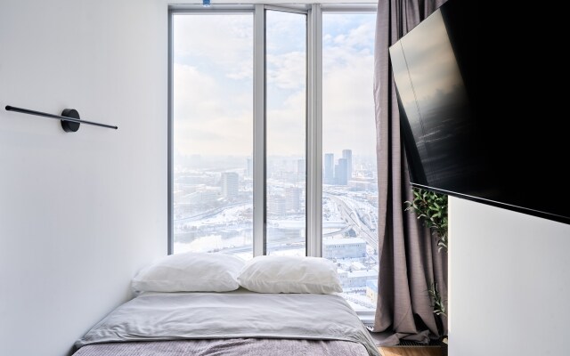 S vidom na gorod i reku Apartments