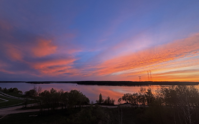 Квартира Уютная и светлая видовая квартира с панорамным видом на Волгу