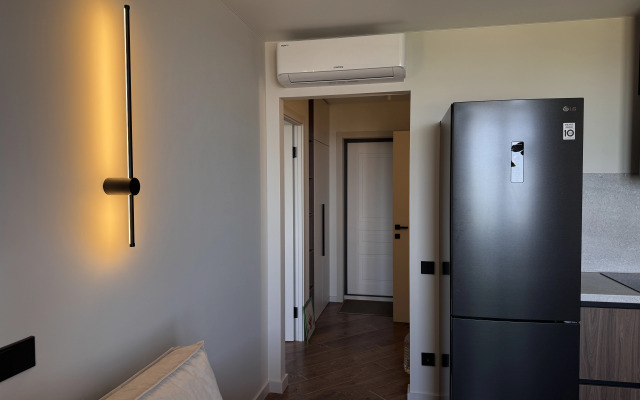 Novaya 1-Komnatnaya Kvartira s Vidom na Volgu Flat