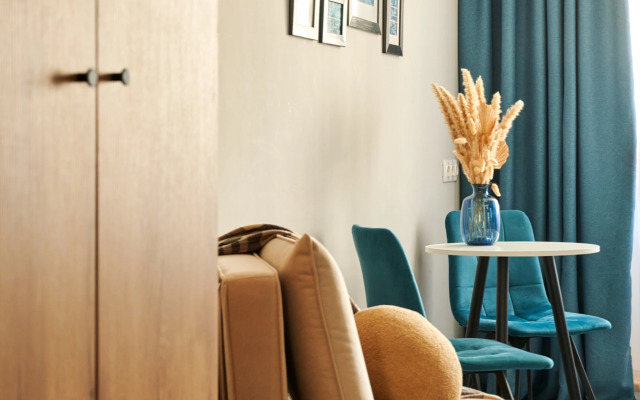 Квартира Студия синяя