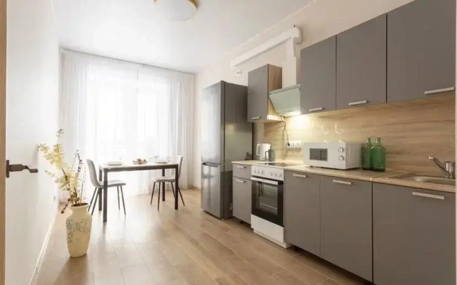 Apartamenty Favorite House v Uznom beregu s vidom na Enisej