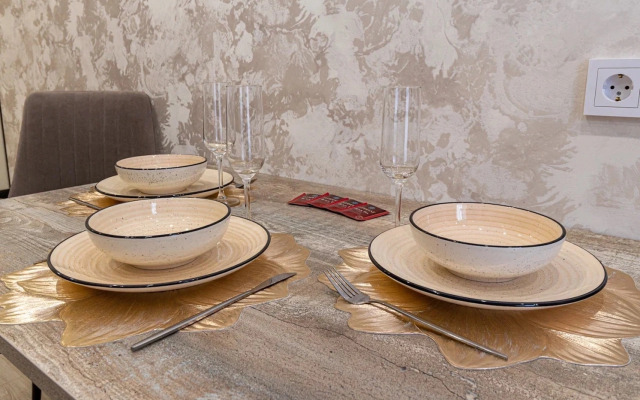 Апартаменты Дизайнерская 1-Ком в ЖК Самолет