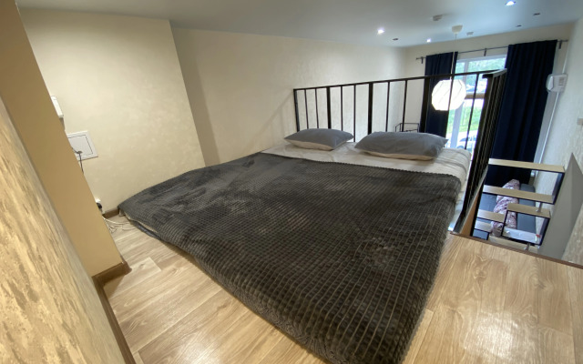 Апартаменты двухуровневая квартира-студия в центре города