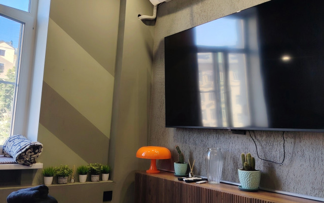 Квартира студия дизайнерская на Курской