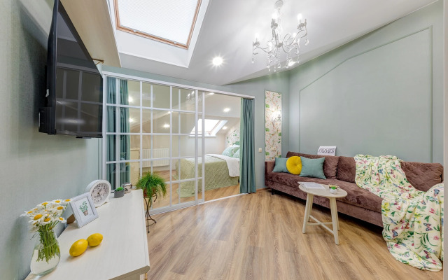 Апартаменты Люкс с большой ванной и видом на горы Sea Breeze & SPA