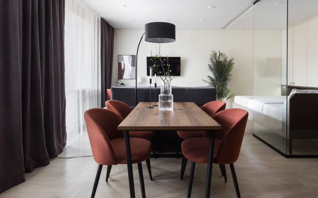 Апартаменты  на 18 Этаже Hugge Place