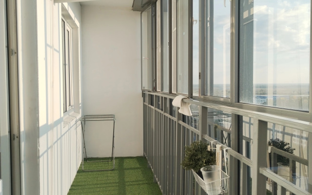 Квартира cовременная евродвушка рядом с аэропортом