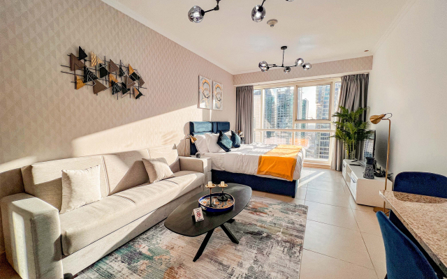 Cosmos Living Elegant Studio Near Dubai Marina Apartments