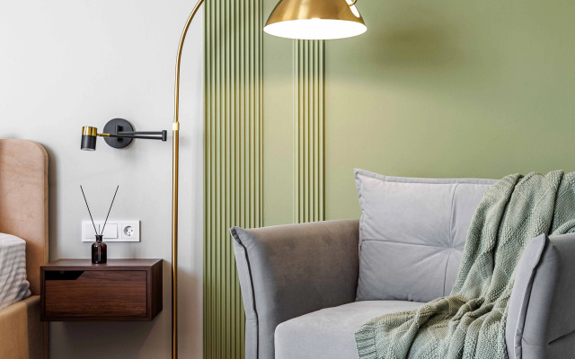 Апартаменты Оливковая студия с видом на море