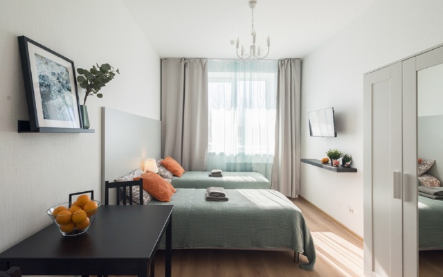 V poselke Pesochnom Golubaya Studiya flat
