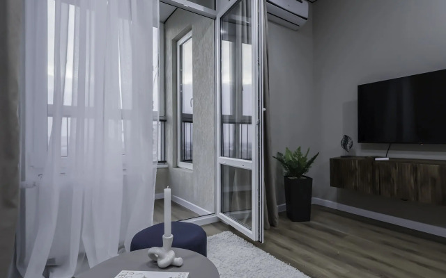 Квартира Green FOX в центре с дистанционным заселением