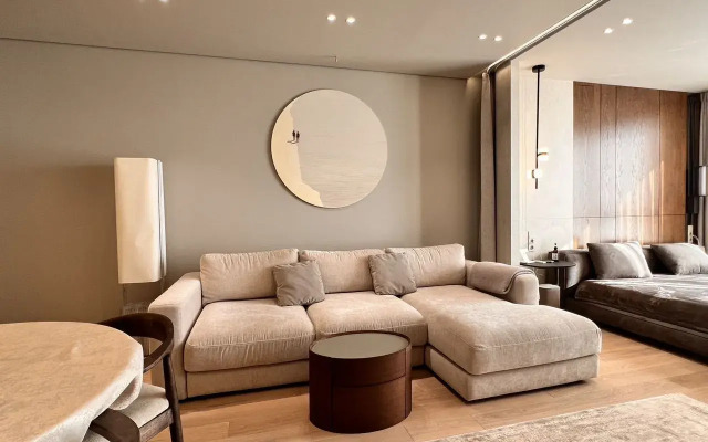 Квартира c пoтpяcaющим видoм на морe в ЖК Бриз