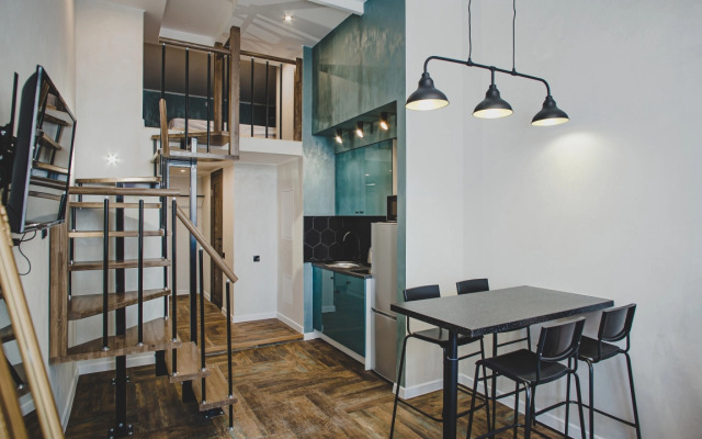 Двухуровневая Квартира Джаз ElenaSweetHome рядом с ТЦ Москва и Садовод