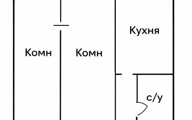 Квартира Двухкомнатная в Центре Уссурийска