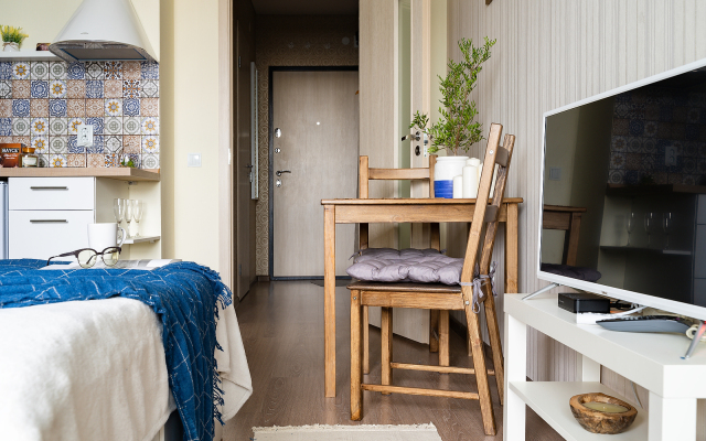 Uyutnaya Studiya Dlya Dvoikh Apartments