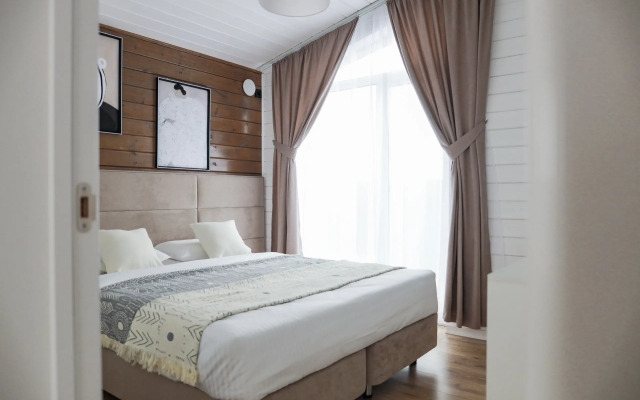 Novy Uyutny Dom V Stile Barn Khaus Private house