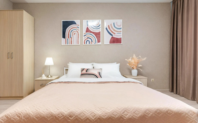 Квартира двухкомнатная у Парка Галицкого Апарт-Отелика на Героев Разведчиков