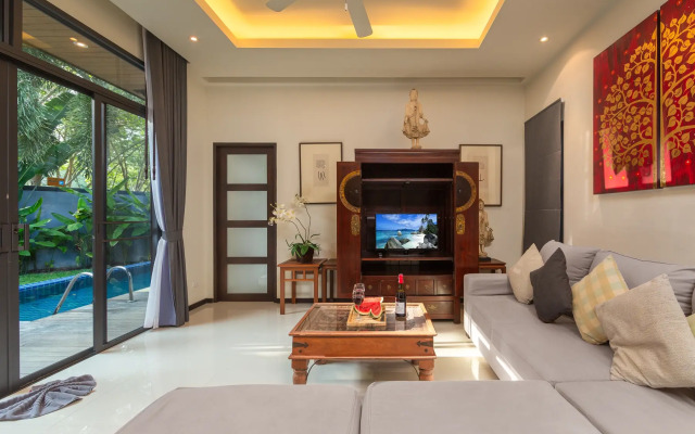 Flores 3BR Private Pool10 min to Nai Harn Villa
