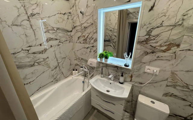 Апартаменты Просторная двухкомнатная квартира