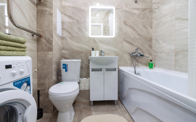 Kazan Chasha s vidom na uyutnii dvor Apartments