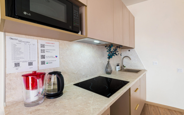 S Shirokoy Krovatyyu Na Prokopyeva 11 Ot Rentap Apartment