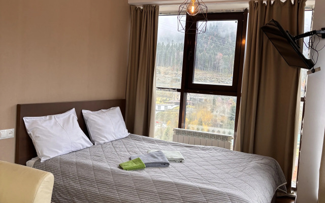 Апартаменты Просторная студия в центре Домбая