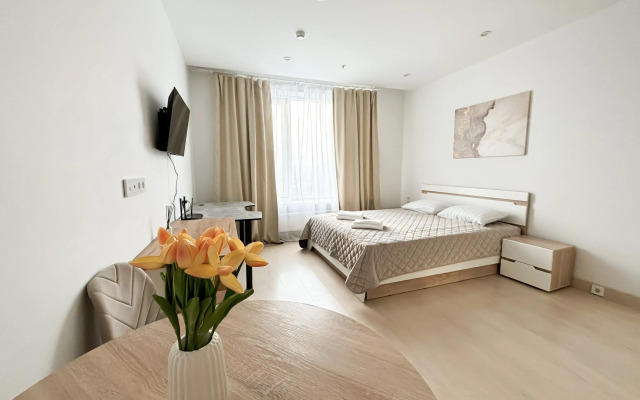 Апартаменты Garden City комформатная студия рядом с Ботаническим садом